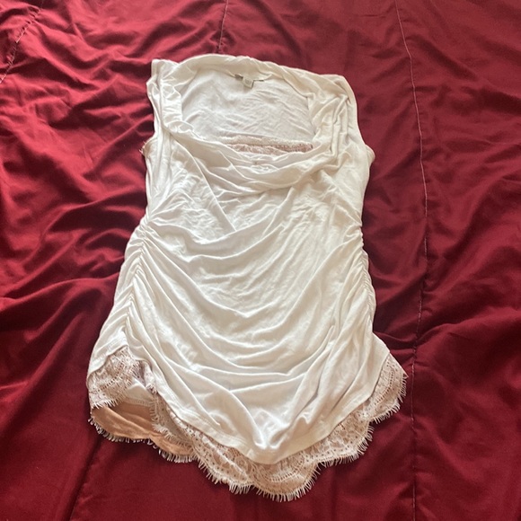 White and tan laced tank! - Picture 2 of 8